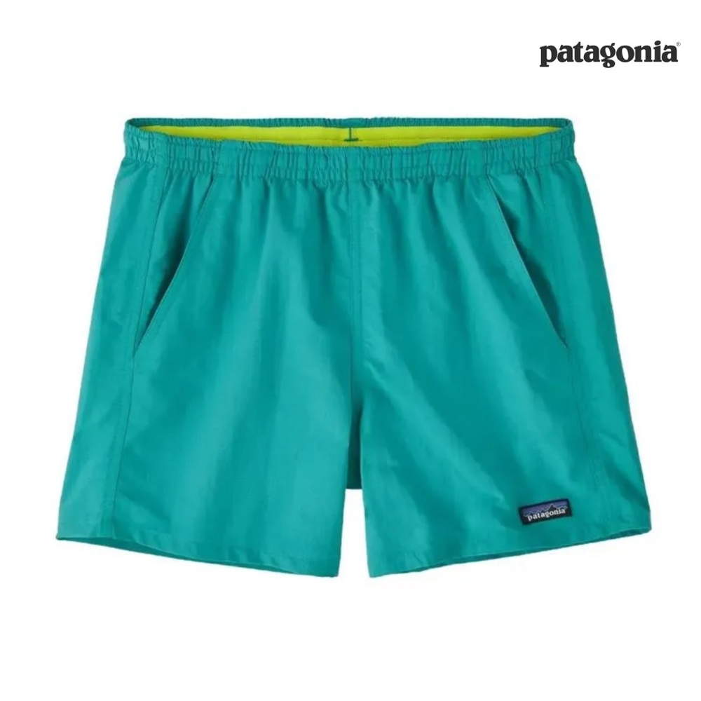 Patagonia Women's Blue Baggies Shorts 5” Tidal Blue